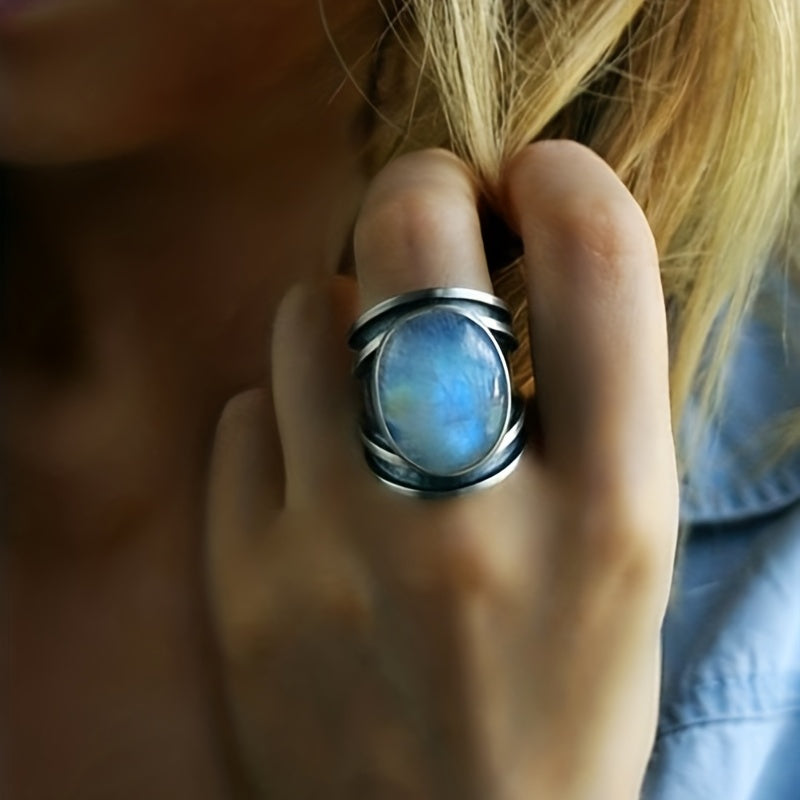 Annette Moonstone Ring