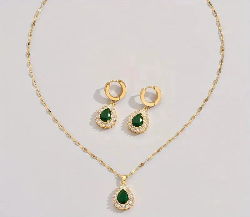 Rheya Lysandelle Jewellery Set | Gold