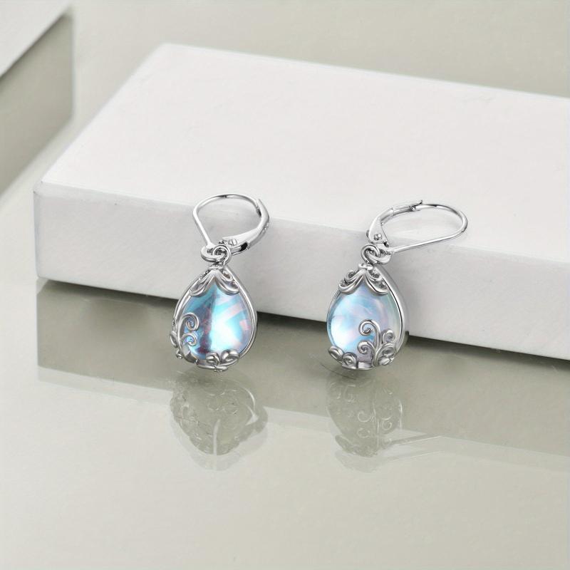 Heather Free Spirit Moonstone Earrings