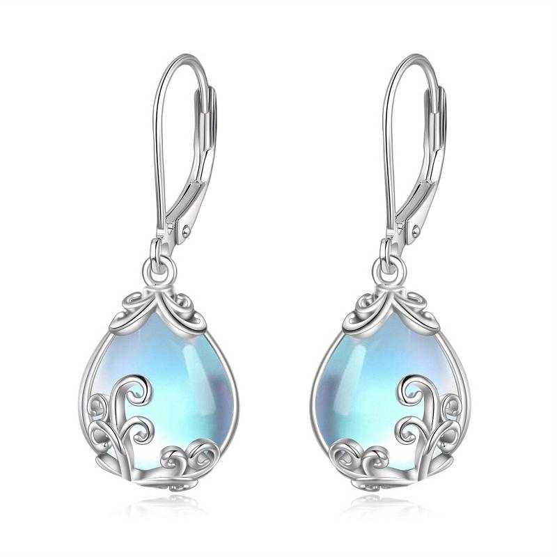 Heather Free Spirit Moonstone Earrings