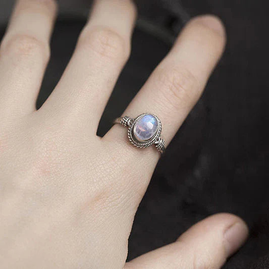 Gloria Moonstone Ring