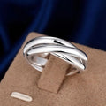 Romantic Sterling Silver Charm Ring
