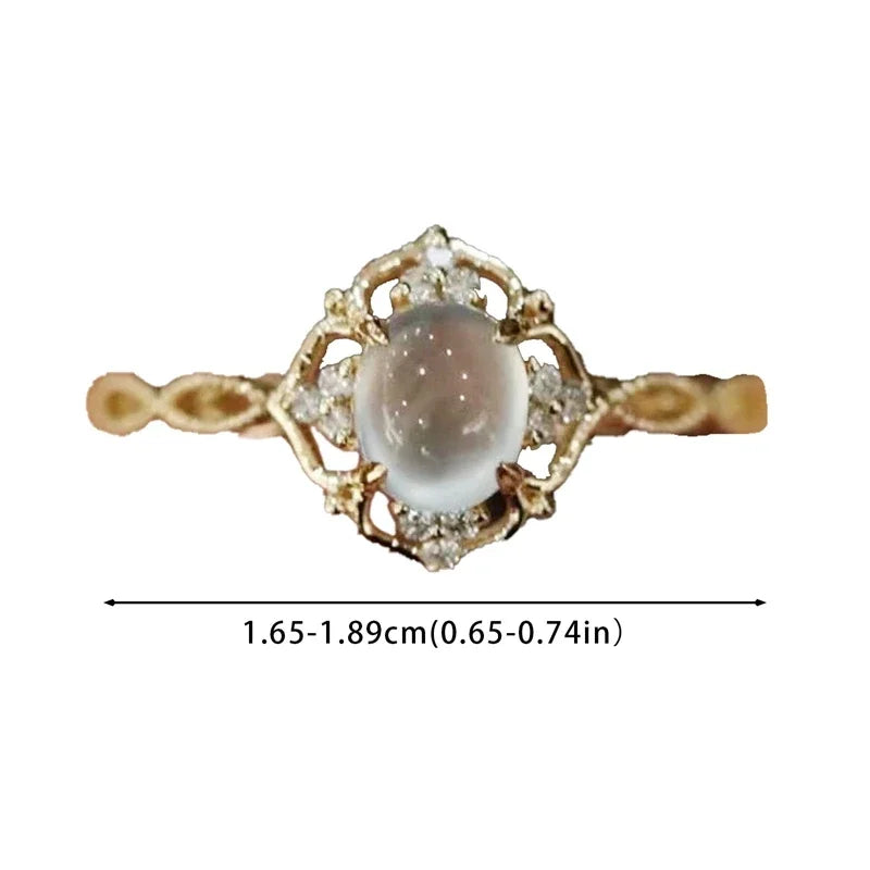 Carol Moonstone Ring