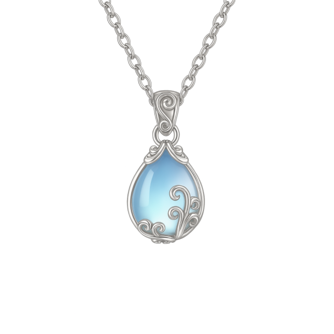Geraldine Moonstone Necklace