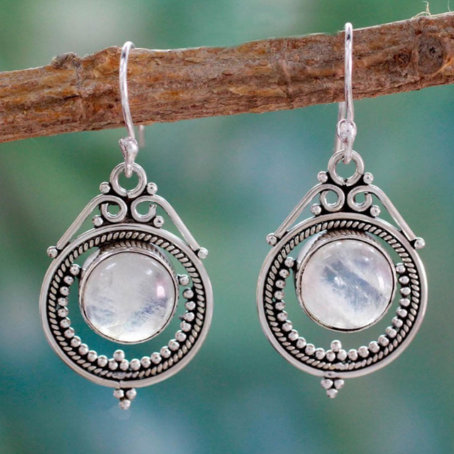 Irene Moonstone Earrings