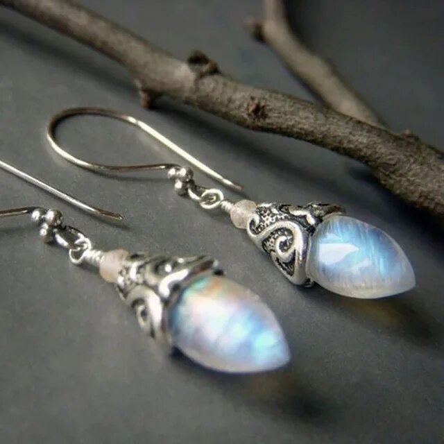 Maureen Moonstone Earrings