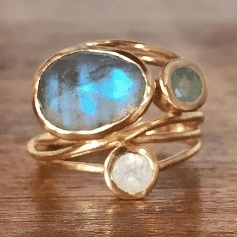Yvonne Moonstone Ring