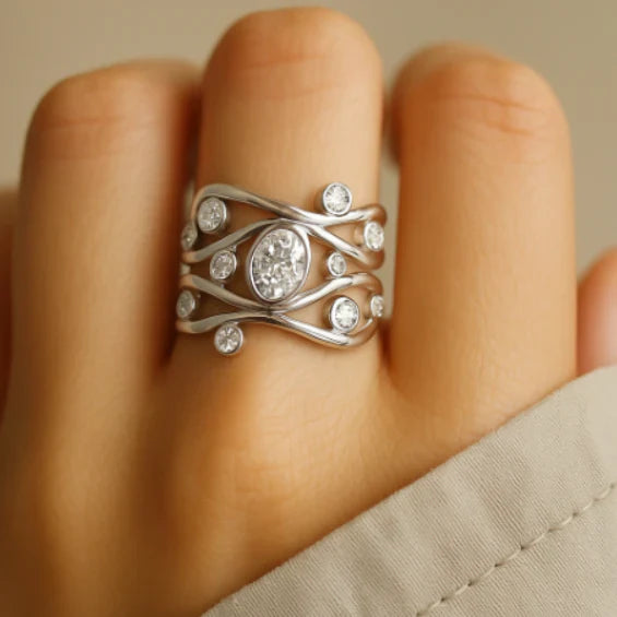 Muriel Moonstone Ring