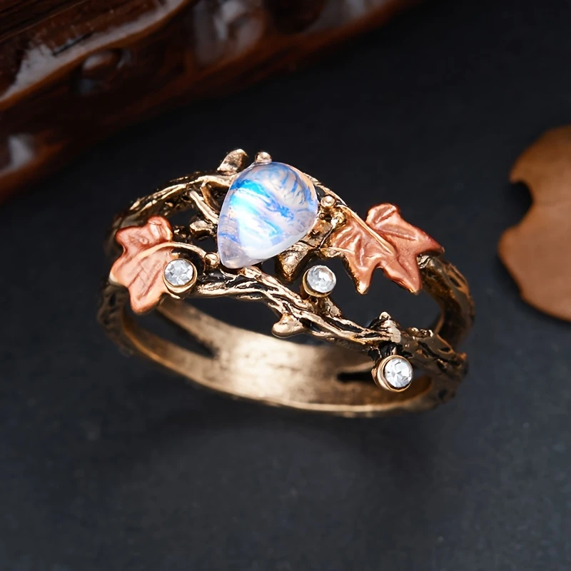 Mary Moonstone Ring