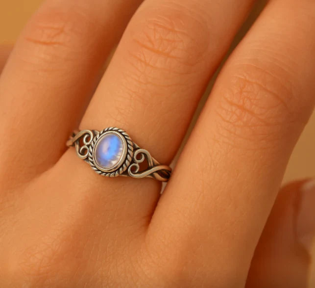 Sylvia Moonstone Ring