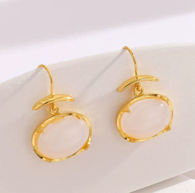 Marjorie Moonstone Earrings