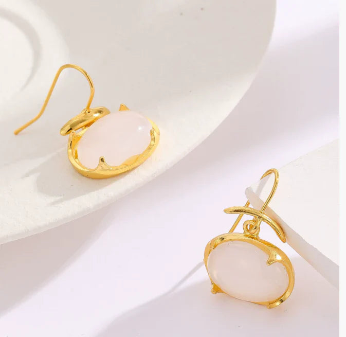 Marjorie Moonstone Earrings